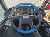 DİKİŞLİ DİREKSİYON KILIFI MAVİ DERİ SİYAH DERİ SİYAH DİKİŞLİ BELDE BMC OTOBÜS İÇİN thumbnail 1