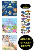 ARABALI STİCKER HEDİYELİ - OKUL ÖNCESİ RESİMLİ KİTAPLAR – HAYVANAT BAHÇESİNDE UYKU ZAMANI - MİNİĞİM thumbnail 1