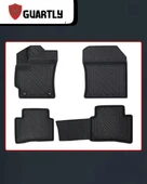 Guartly Toyota Corolla 2019 ve Sonrası Için Araca Özel Premium 4 D Havuzlu Paspas Takımı - 2