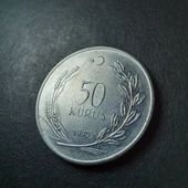 Escoines Koleksiyon 3996368f5633ebfa67 1977 Akmonital 50 Kuruş ÇA/ÇİL eski madeni para thumbnail 2