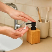 Büyük Ahşap Sıvı Sabunluk thumbnail 2