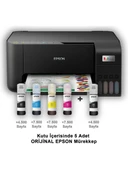 Epson EcoTank L3250 Wi-Fi + Tarayıcı Renkli Çok Fonksiyonlu Tanklı Mürekkep Püskürtmeli Yazıcı - 5