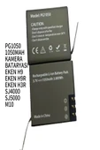 ULTRATEKNO 2 Adet Pg1050 Batarya Eken Aksiyon Kamera Bataryası 3.7v 1050mah 3.885wh thumbnail 2