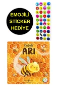 EMOJİLİ  STİCKER HEDİYE  - OKUL ÖNCESİ RESİMLİ KİTAPLAR  - KÜÇÜK ARI thumbnail 1