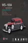 ULTRATEKNO WS-1934 Pontiac Sedan Diecast Araba Bluetooth Hoparlör Işıklı, FM Radyo ve USB Destekli Müzik Kutusu - 8