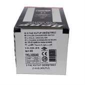 Opaş 3x40A 1-0-2 Kutup Değiştirici Kilitli Pako Şalter - YKL305040 thumbnail 4