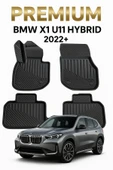 Black Gold Bmw X1 U11 Hybrid 2022+ Uyumlu 3D Oto Paspas Premium thumbnail 1
