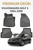 Black Gold Volkswagen Golf 5 2004-2008 Uyumlu 3D Oto Paspas Premium Seri thumbnail 1