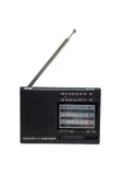 ULTRATEKNO NS-8153 Taşınabilir Pilli Cep Radyosu Deprem Çantası Radyosu Am Fm SW-1-6 8 Bandlı Mini Radyo - 1