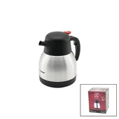 1LT  304 ÇELİK TERMOS INOX SERİSİ 12 SAAT SICAK - 24 SAAT SOĞUK ÇİFT CONTALI KAPAK CKR-2035 (5284) - 1