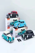ULTRATEKNO WS-1934 Pontiac Sedan Diecast Araba Bluetooth Hoparlör Işıklı, FM Radyo ve USB Destekli Müzik Kutusu - 4