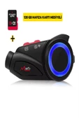 ULTRATEKNO Maxto M3S 1440P 2K Kameralı Bluetooth İntercom + 128GB Hafıza Kartı - Yeni Sürüm thumbnail 1