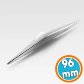 Mobilya Çekmece Mutfak Dolabı Dolap Kulpları Kulbu Kulpu Krom Renk Metal Kulp 96 mm - 9.6 cm - 1