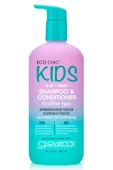 Giovanni Eco Chic Kids 2’si 1 Arada Çocuk Şampuanı ve Saç Kremi 487ML - 1