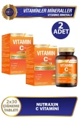 Nutraxin Vitamin C 500 mg 30 Çiğneme Tablet 2 Adet thumbnail 1