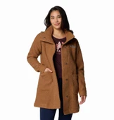 Columbia Panorama™ Long Jacket Kahverengi Kadın Outdoor Polar Ceket AL1333 thumbnail 1