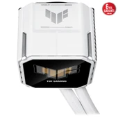 ASUS TUF GAMING LC III 360 ARGB AURA SYNC RGB 120MM*2 ADRESLENEBILIR RGB FAN CPU SIVI SOGUTUCUSU 6 YIL GARANTI BEYAZ - 5