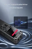 ULTRATEKNO HS32 75 Saat Kesintisiz Kayıt Ses Kayıt Cihazı1 Çift Mikrofonlu 96 GB Ev Işyeri Dinleme1 Cihazı thumbnail 4