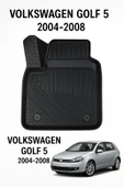 Black Gold Volkswagen Golf 5 2004-2008 Uyumlu 3D Oto Paspas Premium Seri thumbnail 4