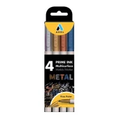 Adel Prime Ink Multisurface Metalik Marker 4 lü thumbnail 1