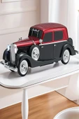 ULTRATEKNO WS-1934 Pontiac Sedan Diecast Araba Bluetooth Hoparlör Işıklı, FM Radyo ve USB Destekli Müzik Kutusu - 6