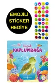 EMOJİLİ  STİCKER HEDİYE  - OKUL ÖNCESİ RESİMLİ KİTAPLAR  - KÜÇÜK KAPLUMBAĞA thumbnail 1