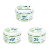 Arko Nem, Aloe Vera, Nemlendirici El ve Vücut Bakım Kremi - 300 ml x 3 adet thumbnail 1