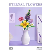 LZ4604 NessiWorld Çiçek Blok Seti 608 Parça -Vagon life thumbnail 2