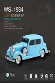 ULTRATEKNO WS-1934 Pontiac Sedan Diecast Araba Bluetooth Hoparlör Işıklı, FM Radyo ve USB Destekli Müzik Kutusu thumbnail 6