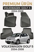 Black Gold Volkswagen Golf 5 2004-2008 Uyumlu 3D Oto Paspas Premium Seri thumbnail 2