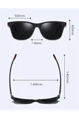 M Mazzanti Wayfarer Kırmızı lı Unisex Güneş Gözlüğü RB2140 thumbnail 3