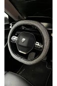 Gümüş Taşlı Direksiyon Kılıfı Peugeot Direksiyonlarına Özel Tasarım - 3