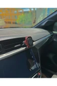 Taş Kaplamalı Mıknatıslı Araç İçi Telefon Tutucu Çift Kilit Sistemli - 1