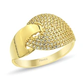 Altın Taşlı Yüzük - 1