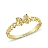 Altın Kelebek Yüzük - 1