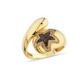 Altın Taşlı Yıldız Yüzük - 1