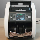 Bill Counter AE-2001 Karışık Para Sayma Makinesi  USD, EURO, TL, GBP, SYP - 1
