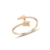 Altın Ok Tasarım Yüzük - 1