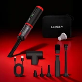 Laiser Kompakt LED Ekranlı 17.000 PA 3ın1 Çekme-Vakum-Üfleme Özellikli Şarjlı Araç Süpürgesi thumbnail 5