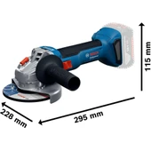 Bosch Professional GWS 18V-8 5 Ah Çift Akülü Taşlama Makinesi thumbnail 2