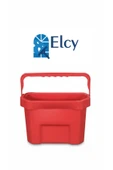 ELCY 12 LT Temizlik Kovası Cam Kovası Temiz Su Kovası Kırmızı - 1