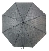 Otomatik Açılır 8 Telli 2 Katlamalı Kadın Şemsiyesi Rüzgara Dayanıklı Kırılmaz Portatif CV26L4 - 1