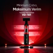 Laiser Kompakt LED Ekranlı 17.000 PA 3ın1 Çekme-Vakum-Üfleme Özellikli Şarjlı Araç Süpürgesi thumbnail 2