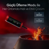 Laiser Kompakt LED Ekranlı 17.000 PA 3ın1 Çekme-Vakum-Üfleme Özellikli Şarjlı Araç Süpürgesi thumbnail 4