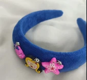 Taç Kız Çocuk Renkli Desenli Saç Aksesuarı - 3