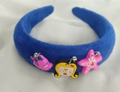 Taç Kız Çocuk Renkli Desenli Saç Aksesuarı - 4