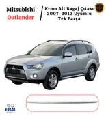 Mitsubishi Outlander Krom Alt Bagaj Çıtası 2007-2013 P. Çelik Uyumlu thumbnail 1
