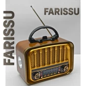 Everton RT-676 Retro Görünümlü 3 Band FM/AM/SW Radyo, Bluetooth Hoparlör ve Fenerli Klasik Tasarım - 3