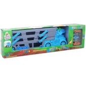 King Toys Dinazor Arabalı Yarış Pisti Tır Mavi ENG-182 thumbnail 1