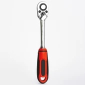 Cırcır Kolu 1/2" Lokma Anahtarı 72 Diş Profesyonel Endüstriyel El Aleti Uzun Kollu Dayanıklı Metal - 5